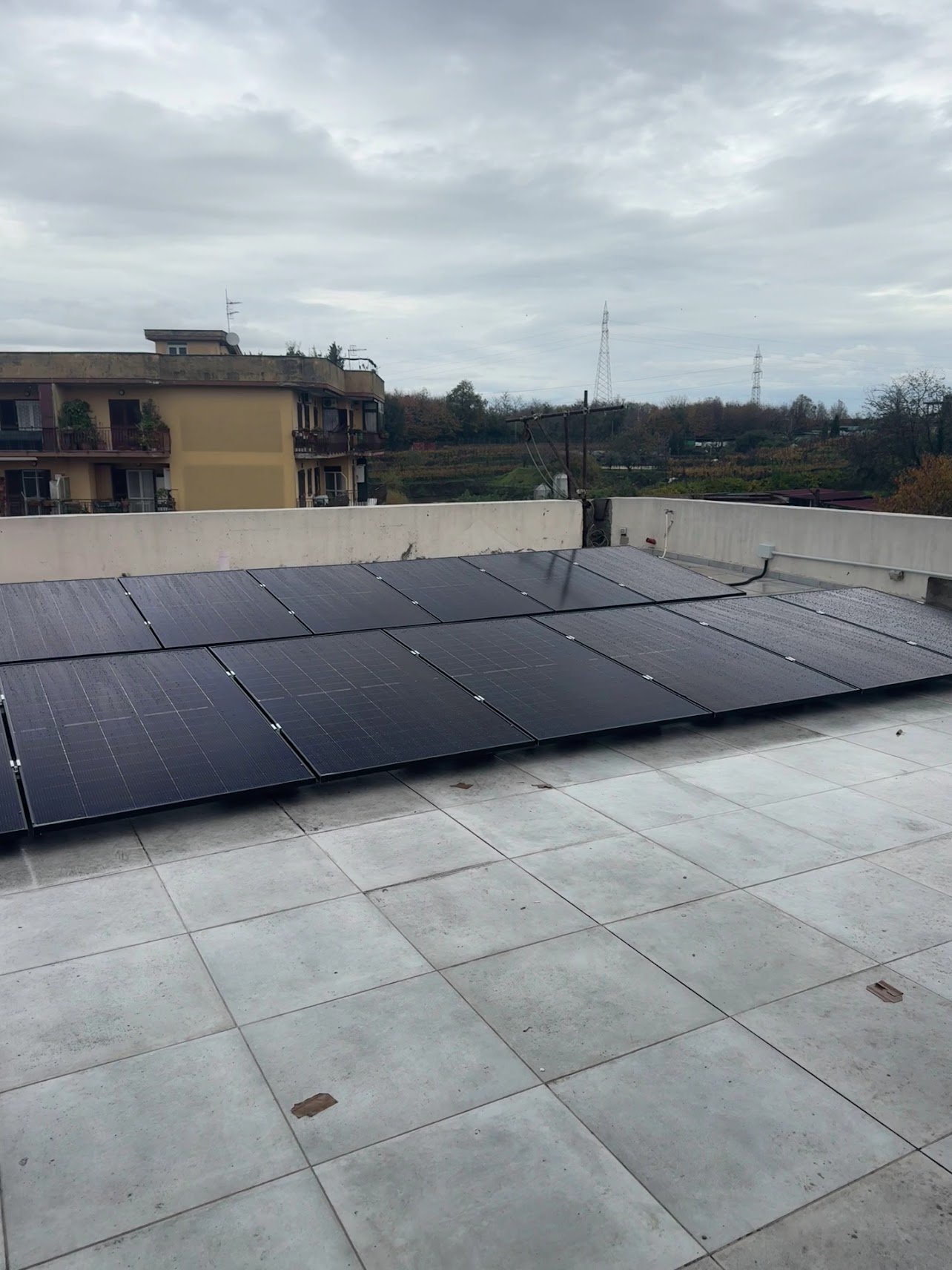 Impianto fotovoltaico installato da New Energy in Campania