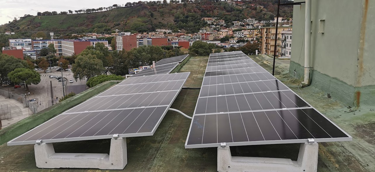Impianto fotovoltaico installato da New Energy in Campania