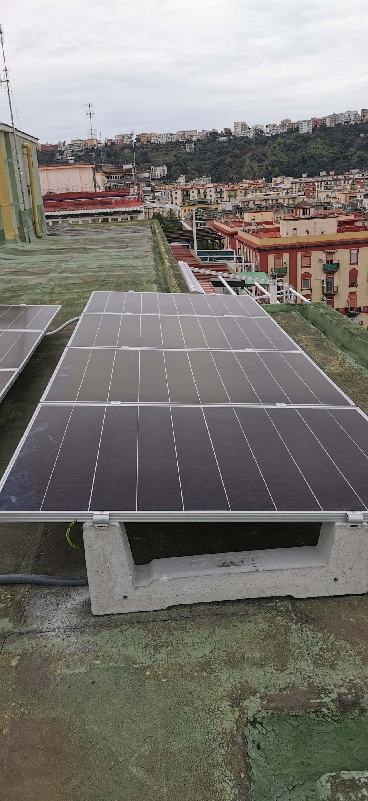 Impianto fotovoltaico installato da New Energy in Campania